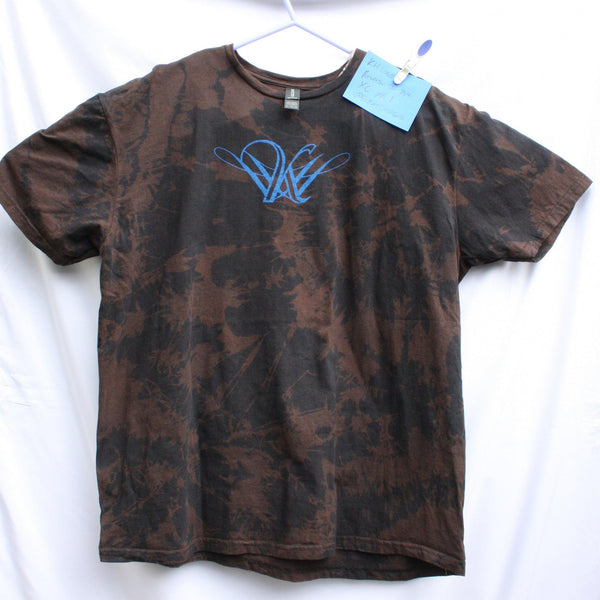 Kristin Hersh logo - T - Shirt - XL ONE OFF Black Reverse Tie - Dye (#1) ***MISPRINT*** - ElRatDesigns - T Shirt