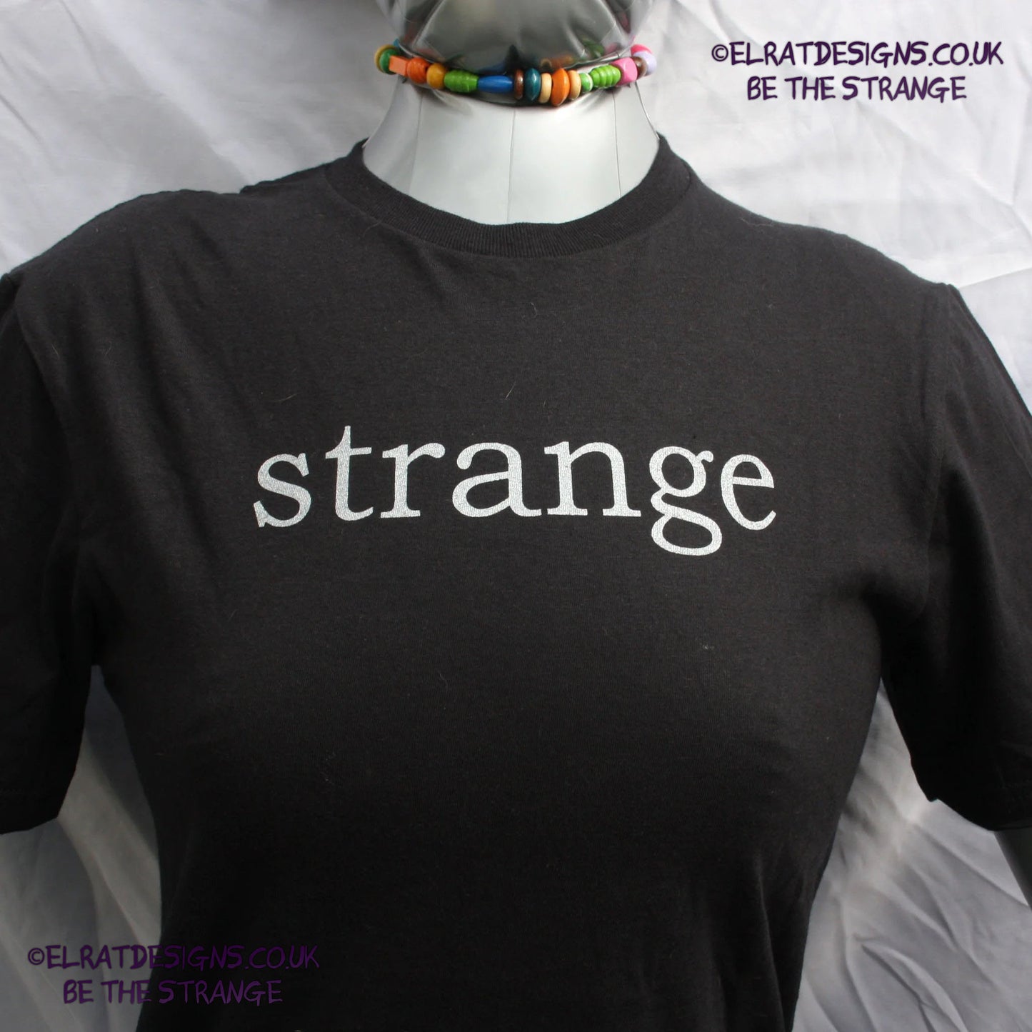 Kristin Hersh, Strange Angel exclusive Kristin Hersh Classic Logo, hand pulled screen print with eco friendly water based ink. directly funds Kristin Hersh studio time. only available from elratdesigns.co.uk