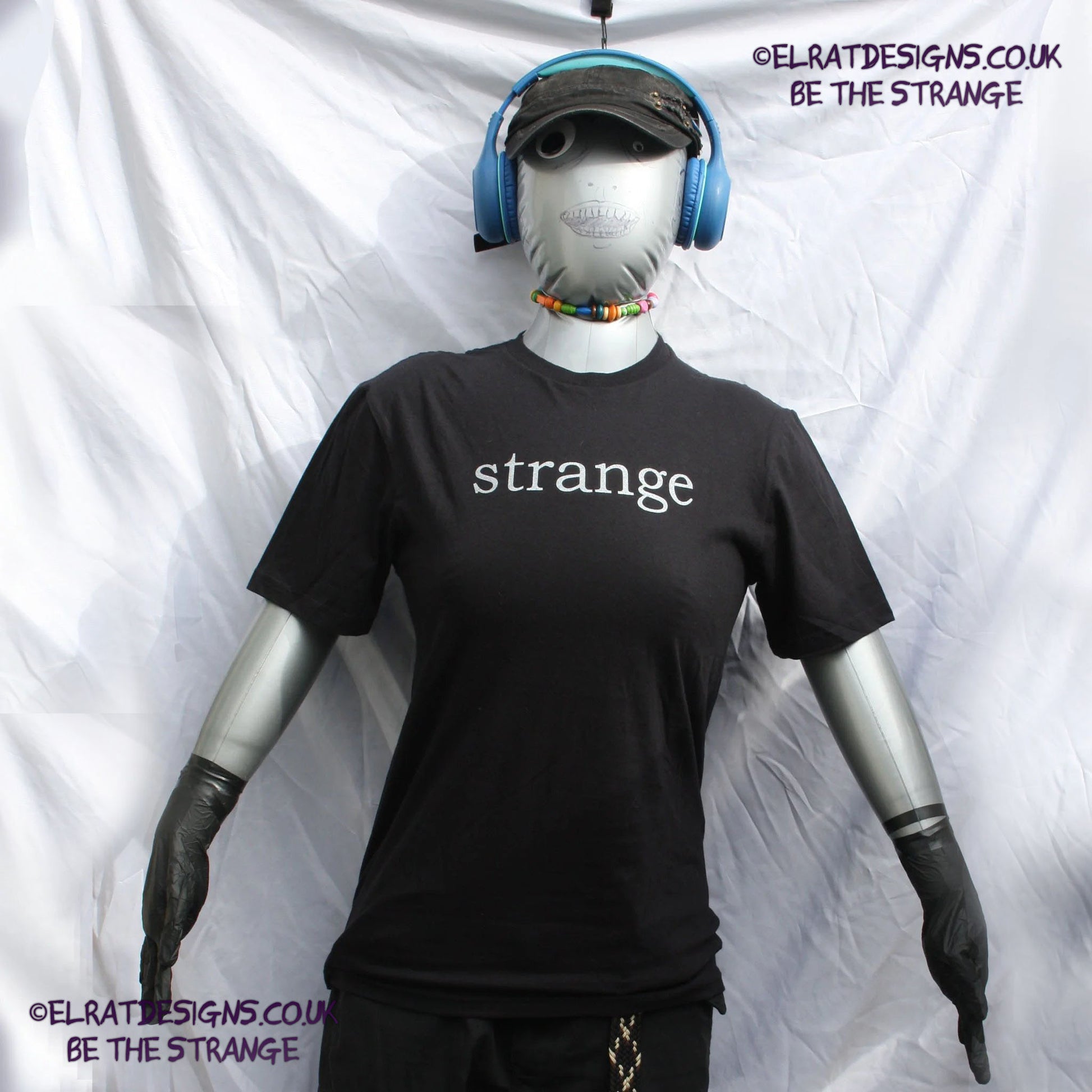 Kristin Hersh, Strange Angel exclusive Kristin Hersh Classic Logo, hand pulled screen print with eco friendly water based ink. directly funds Kristin Hersh studio time. only available from elratdesigns.co.uk