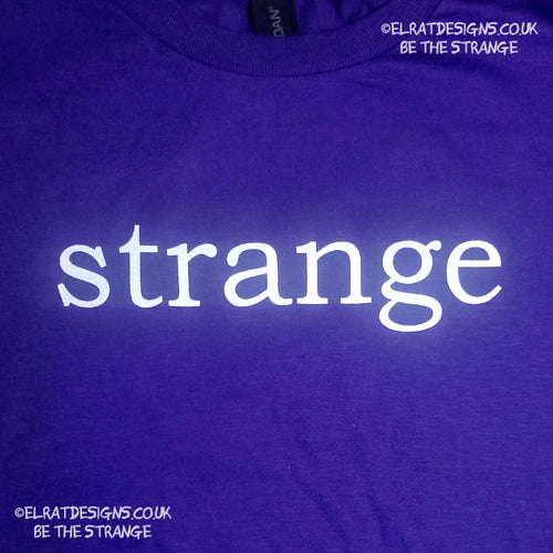 Kristin Hersh, Strange Angel exclusive Kristin Hersh Classic Logo, hand pulled screen print with eco friendly water based ink. directly funds Kristin Hersh studio time. only available from elratdesigns.co.uk