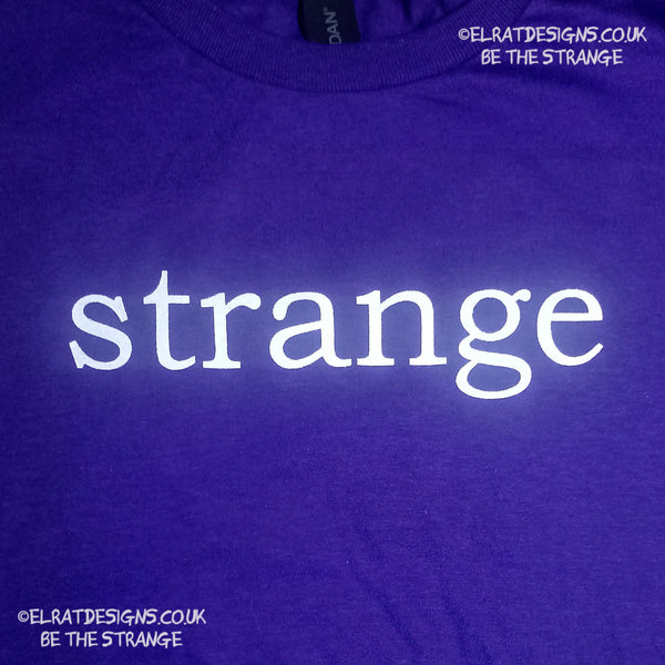 Kristin Hersh, Strange Angel exclusive Kristin Hersh Classic Logo, hand pulled screen print with eco friendly water based ink. directly funds Kristin Hersh studio time. only available from elratdesigns.co.uk