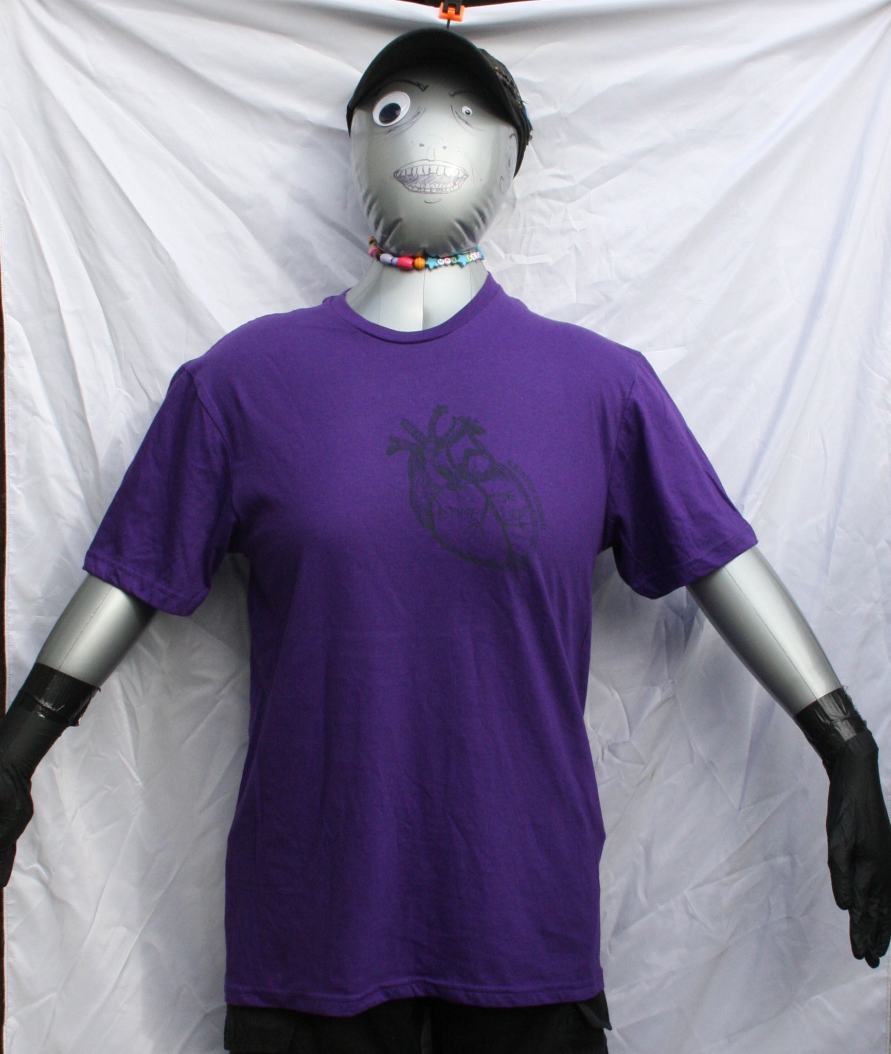 Kristin Hersh, 'Time Lied' anatomical heart tee - Black Heart Edition ���� ElRat/Hersh - ElRatDesigns - T Shirt