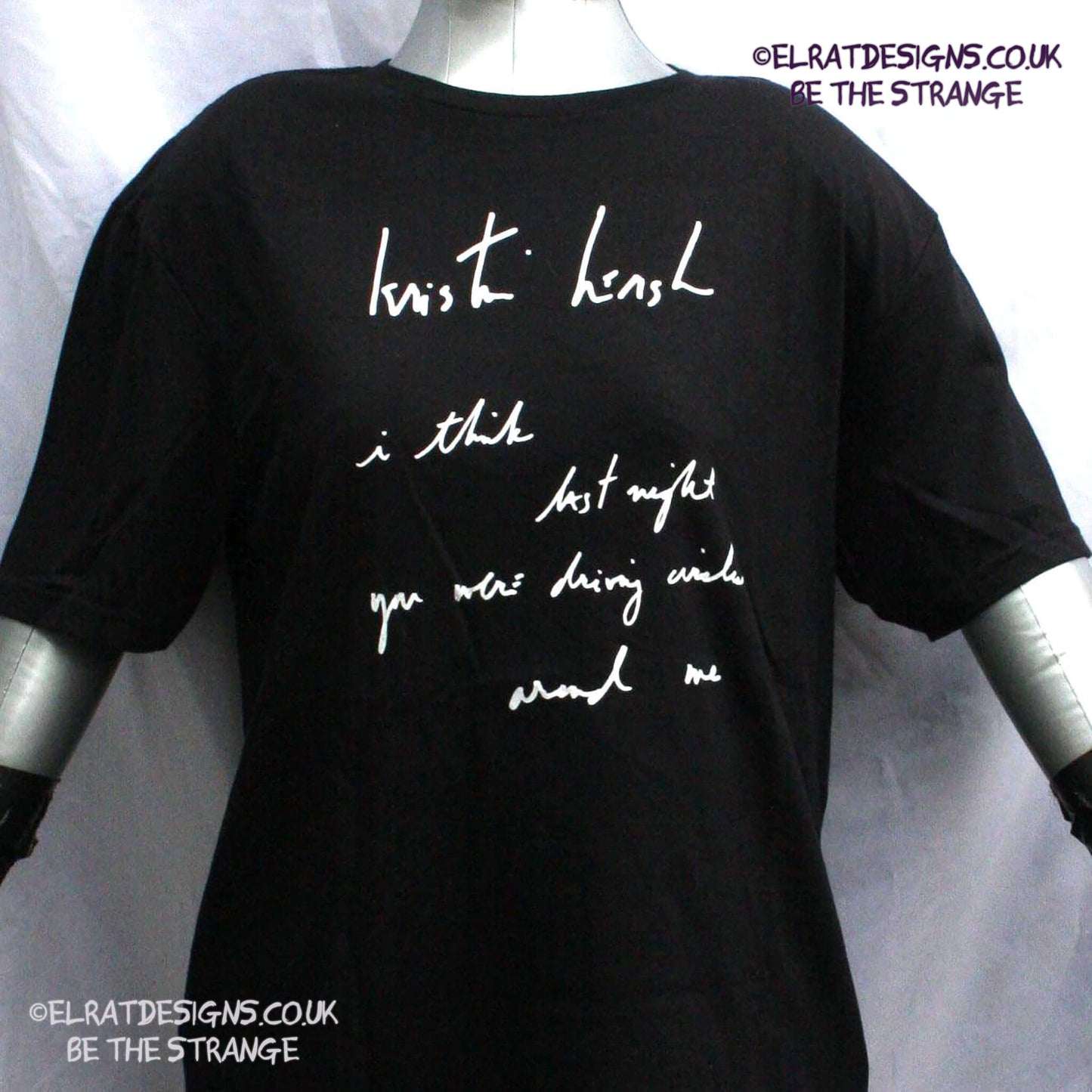 Kristin Hersh, Your Ghost, handwritten by Kristin Hersh,  written exclusively for ElRat designs - elratdesigns.co.uk