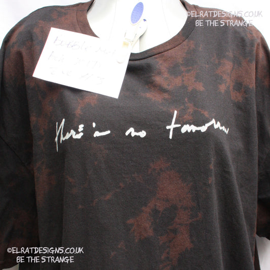 Misprint, Kristin hersh, Bubble Net, There's No Tomorrow, Black reverse tie dye cotton T-Shirt- 2XL #3 - ElRat Designs - elratdesigns.co.uk