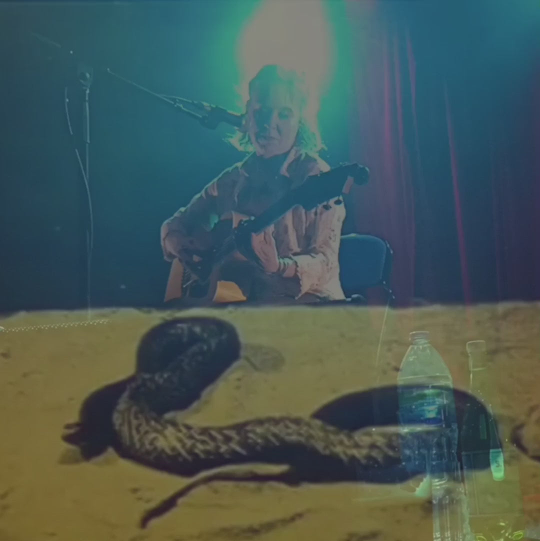 ElRat promo video. Kristin Hersh - Snake Oil, hand drawn Medicine bottle label T-shirt, by ElRat designs - hero - elratdesigns.co.uk