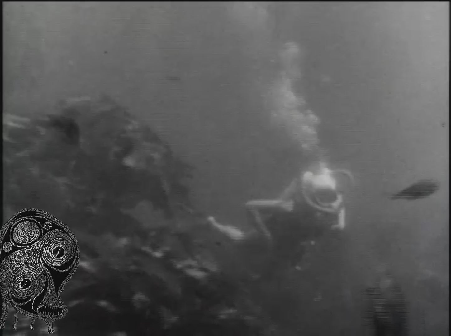 Hand drawn spiral alien/sea monster or something, I don't really know what he is, he appeared unplanned on the page

🎶 @50footwave "black pearl"
🎥 @elratdesigns

Clips in the public domain, taken from

REVENGE OF THE CREATURE trailer
MONSTER FROM THE OCEAN FLOOR trailer

hero