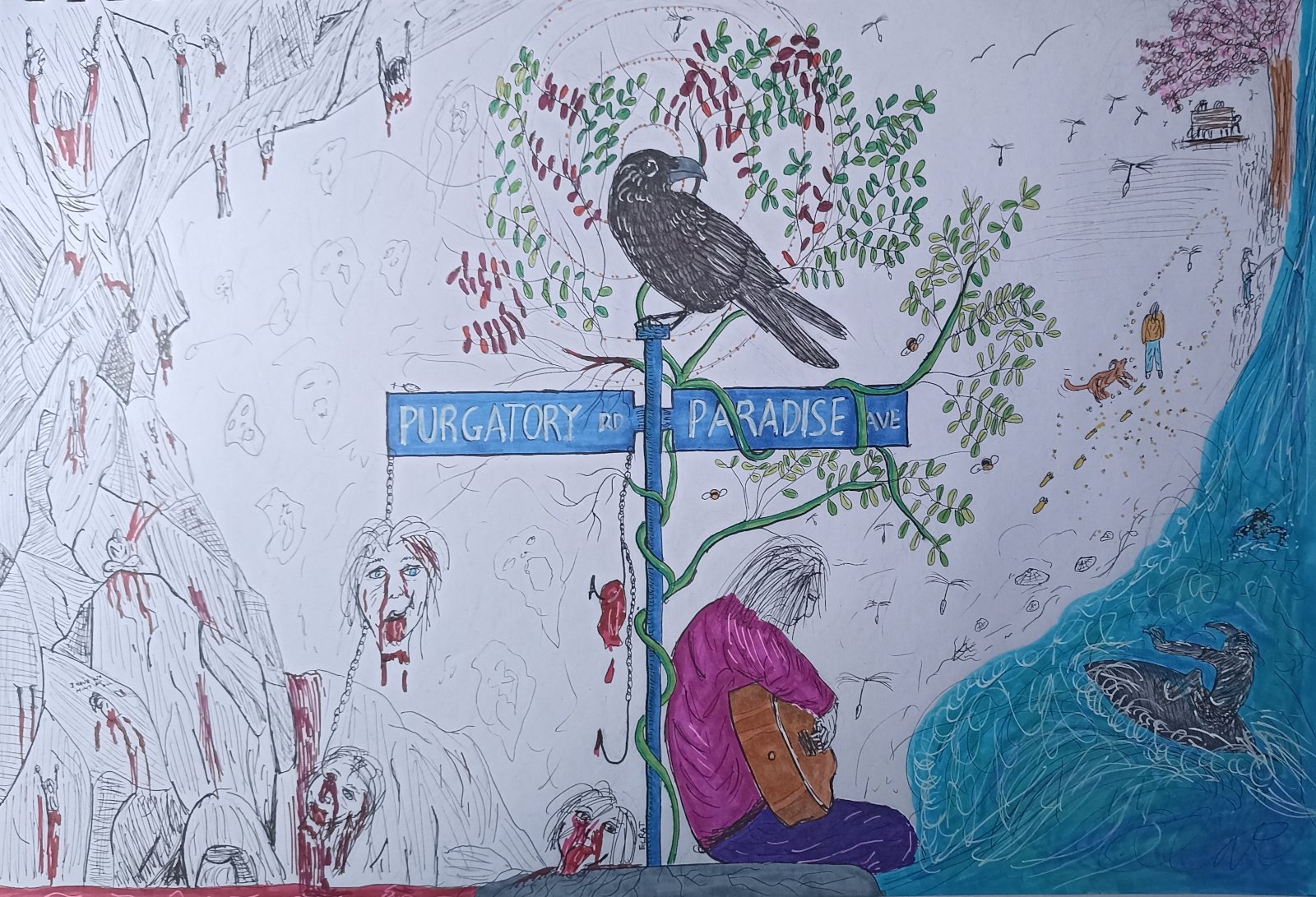 Purgatory/Paradise by ElRat inspired by Kristin Hersh