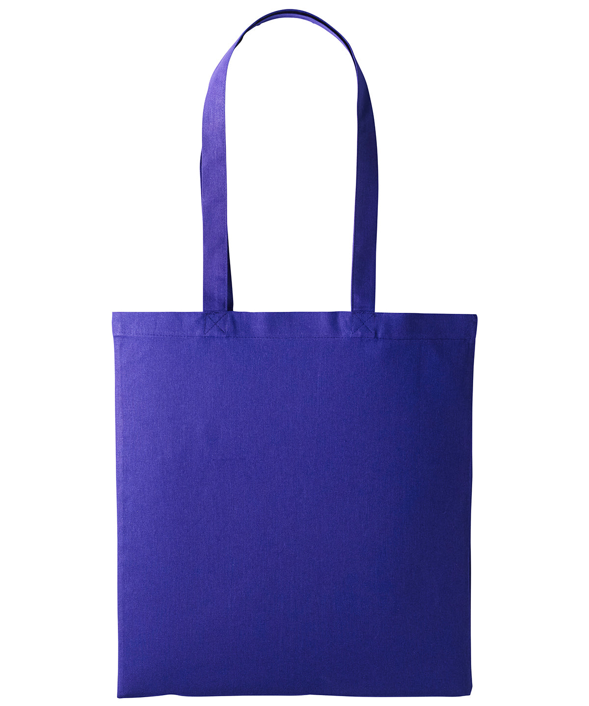 Purple cotton tote bag ElRat Designs