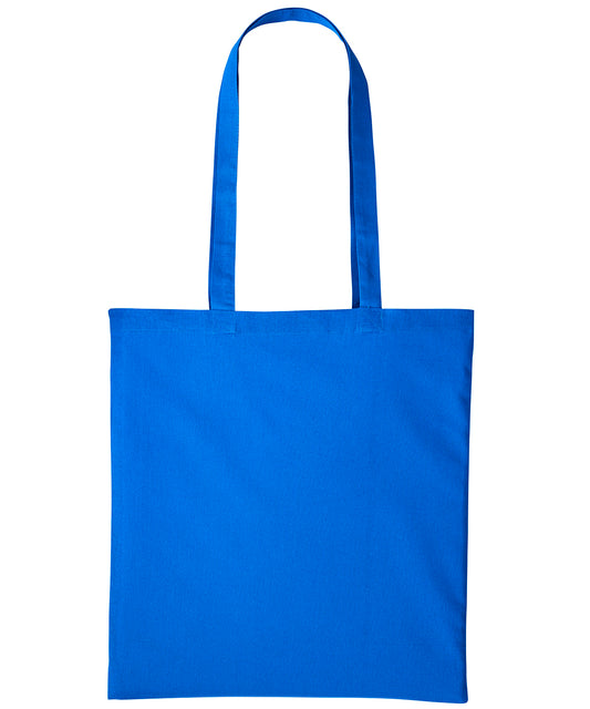 Sapphire blue cotton tote bag ELRat Designs