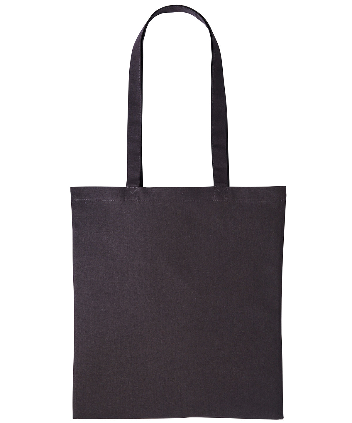 Storm dark grey cotton tote bag ElRat Designs