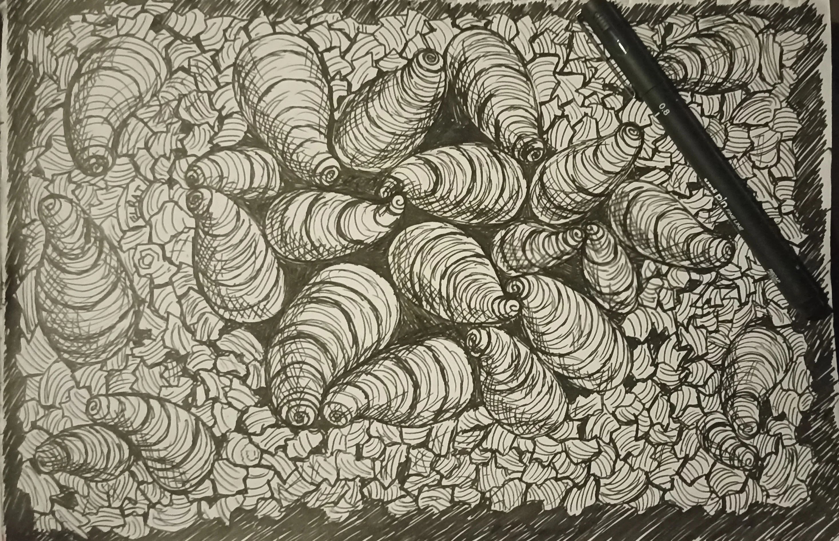 Slippershell doodle by ElRat, Inspired by the Throwing Muses song