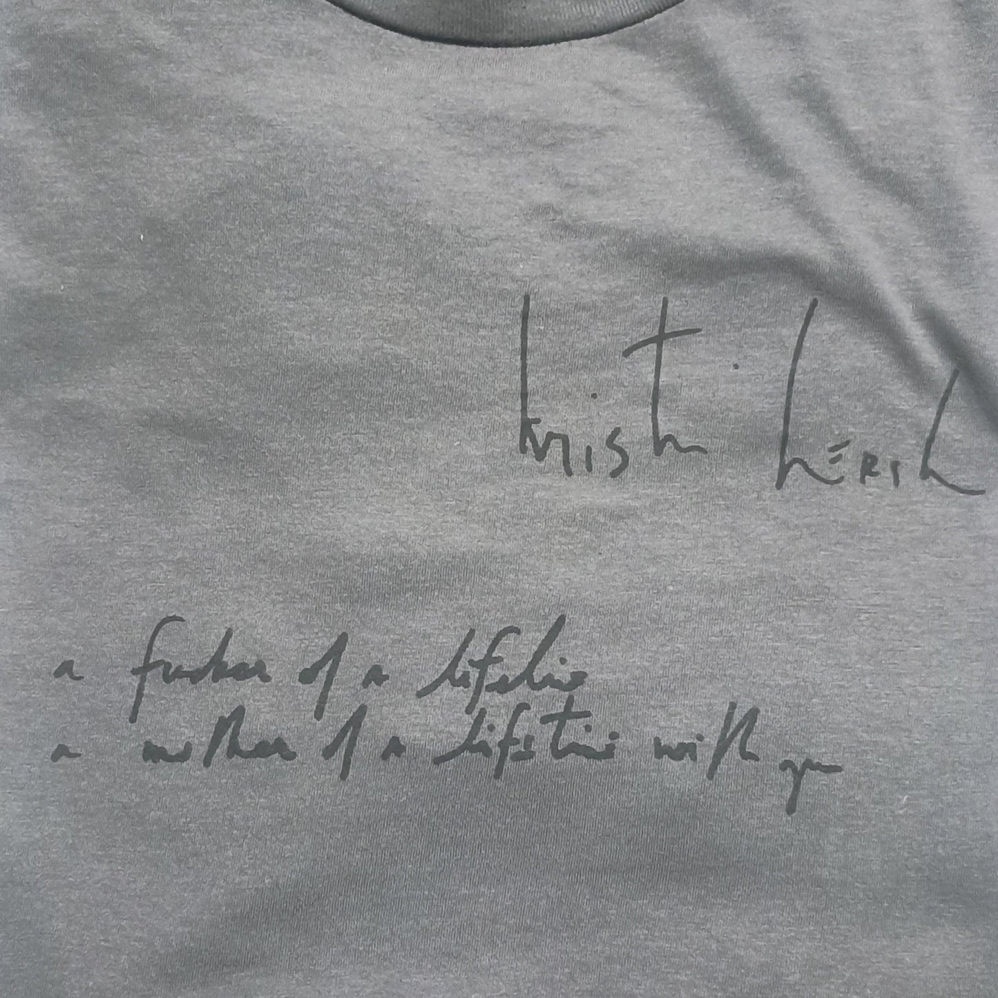 Spring - LYRIC TEE, handwritten by Kristin Hersh!! - ElRatDesigns - T Shirt