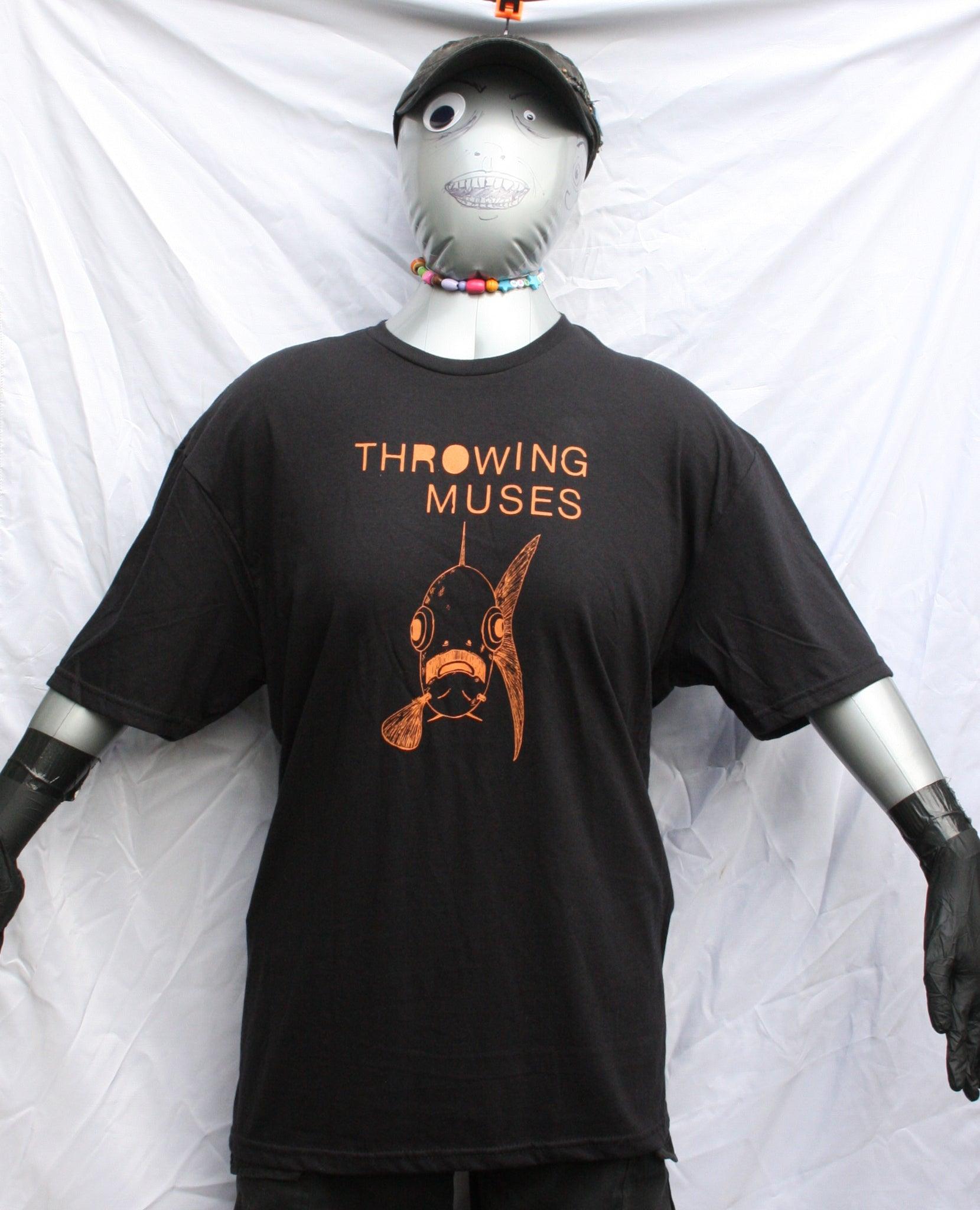 Throwing Muses 'Bywater' fish tee - "Freddie Mercury" - ElRat/Hersh - ElRatDesigns - T Shirt