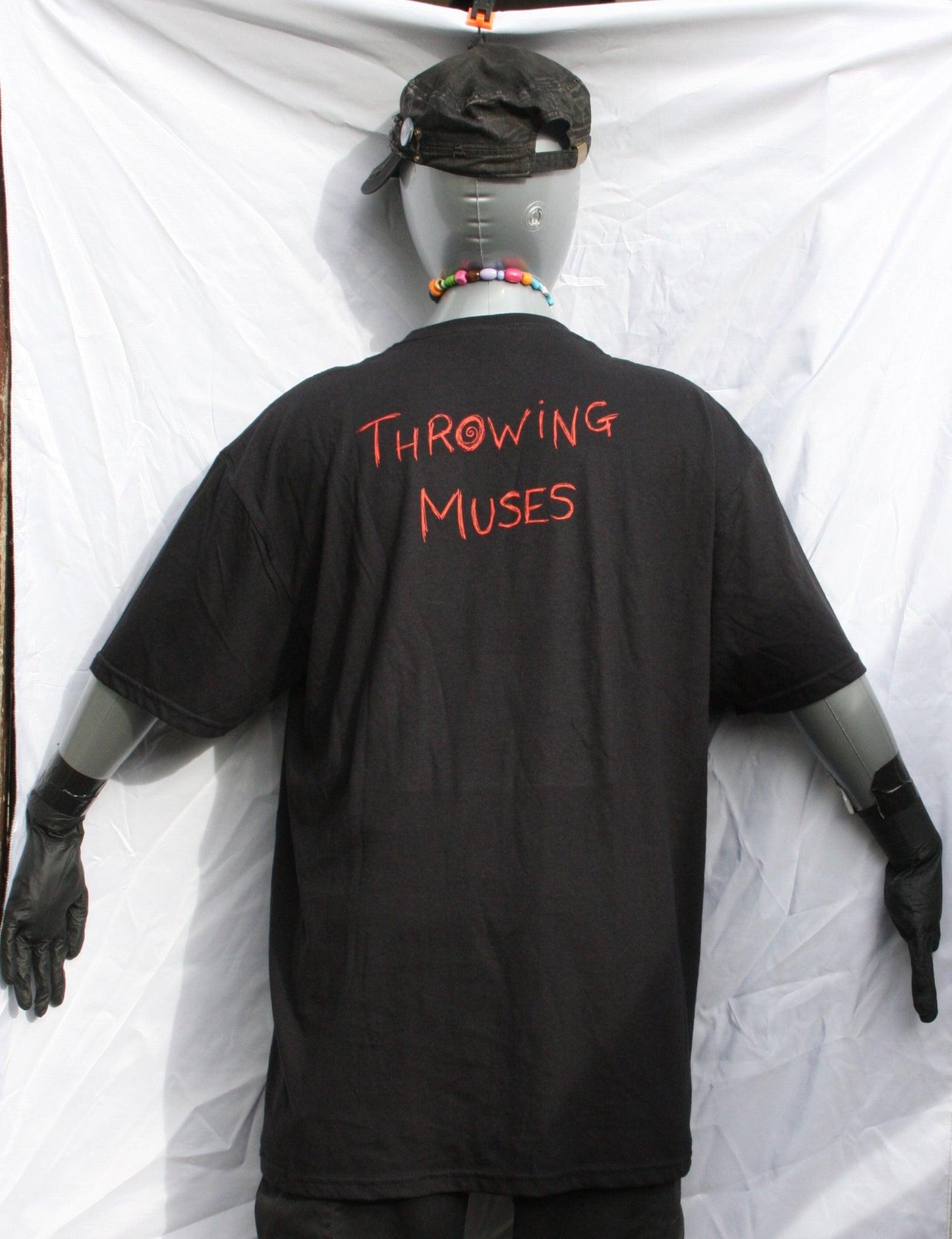 Throwing Muses 'Hook in her Head' t-shirt designed and screen-printed by ElRat Designs.