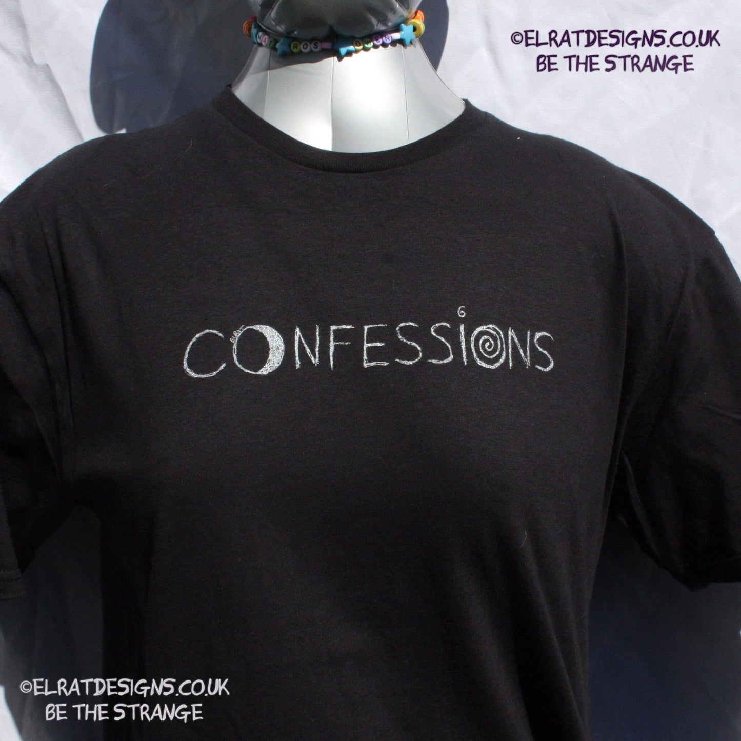 Throwing Muses, Moonlight Confessions, ElRat Original, Kristin Hersh opinionated on this design, Buy with concessions for 10% off. hand printed by ElRat Designs - hero - elratdesigns.co.uk