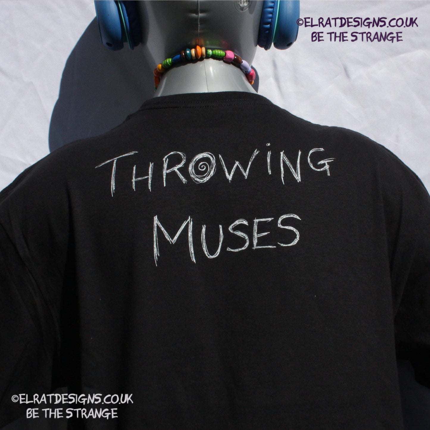 Throwing Muses, Moonlight Concessions/Confessions back print, ElRat Original, Buy both for 10% off. hand printed by ElRat Designs - hero - elratdesigns.co.uk