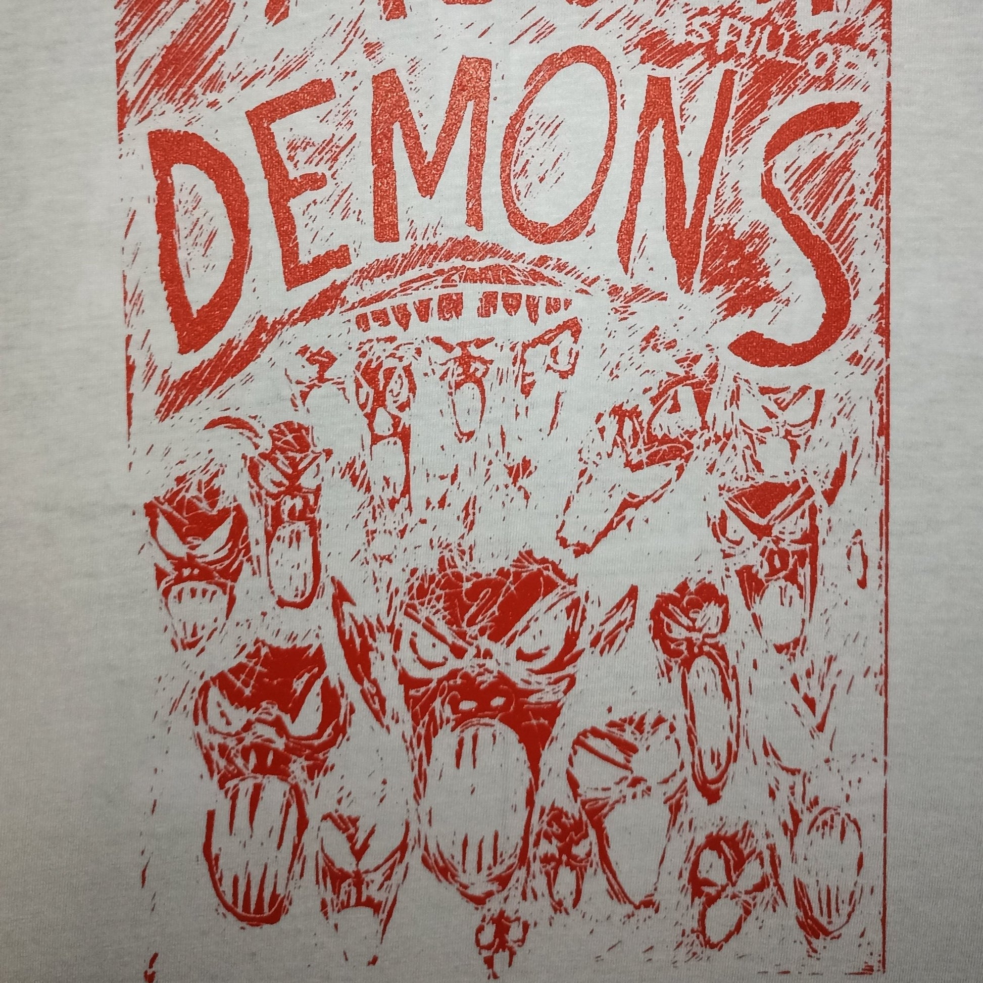 Throwing Muses 'My mouth is full of Demons', 'Ellen West' tee - screen printed t-shirt - ElRat/Hersh - ElRatDesigns - T Shirt