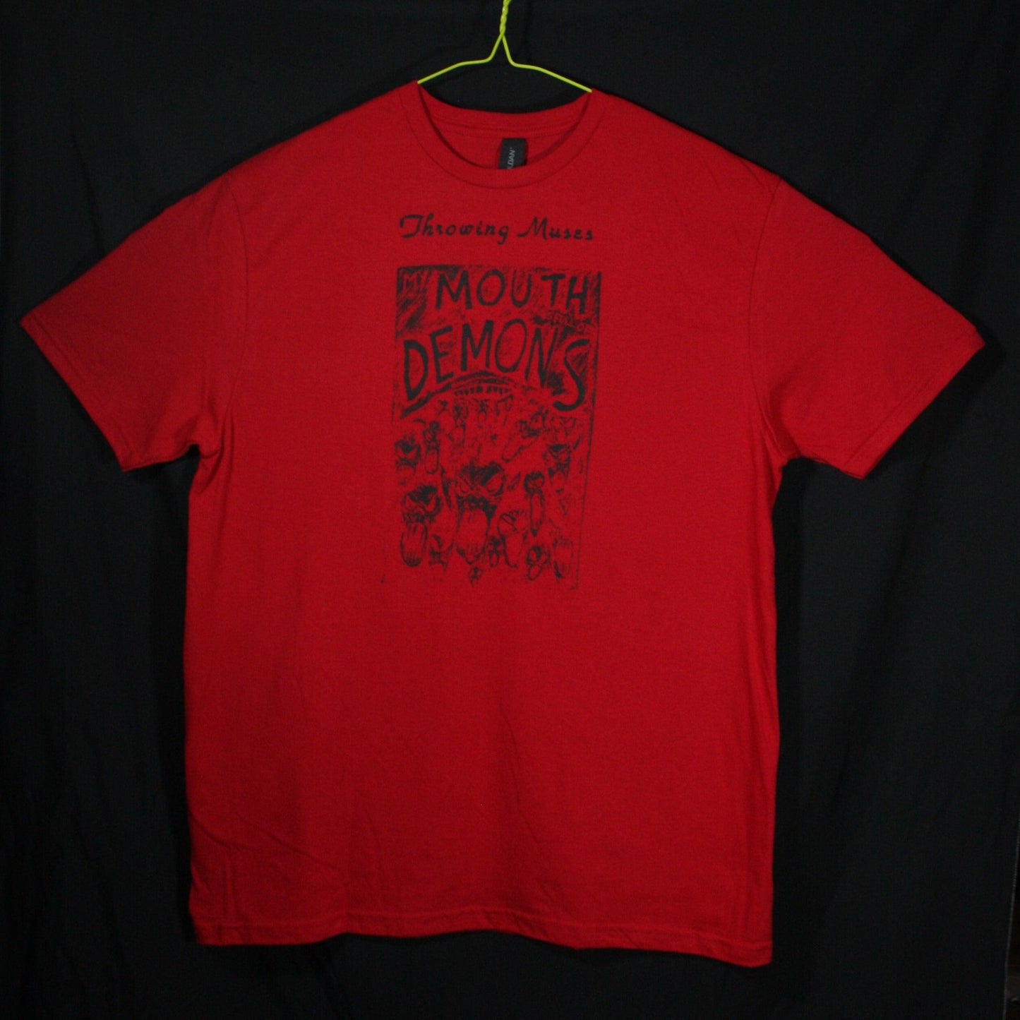 Throwing Muses 'My mouth is full of Demons', 'Ellen West' tee - screen printed t-shirt - ElRat/Hersh - ElRatDesigns - T Shirt