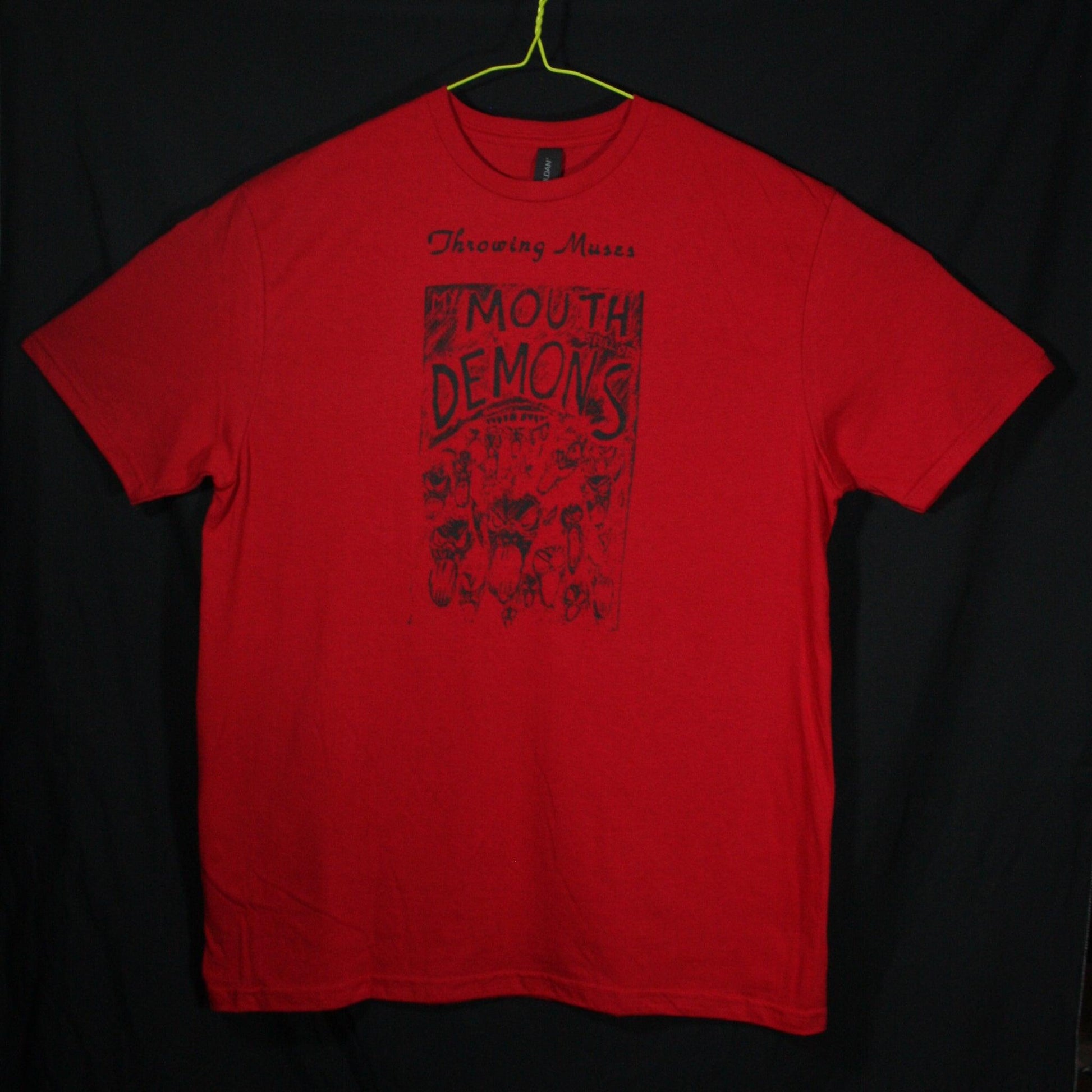 Throwing Muses 'My mouth is full of Demons', 'Ellen West' tee - screen printed t-shirt - ElRat/Hersh - ElRatDesigns - T Shirt