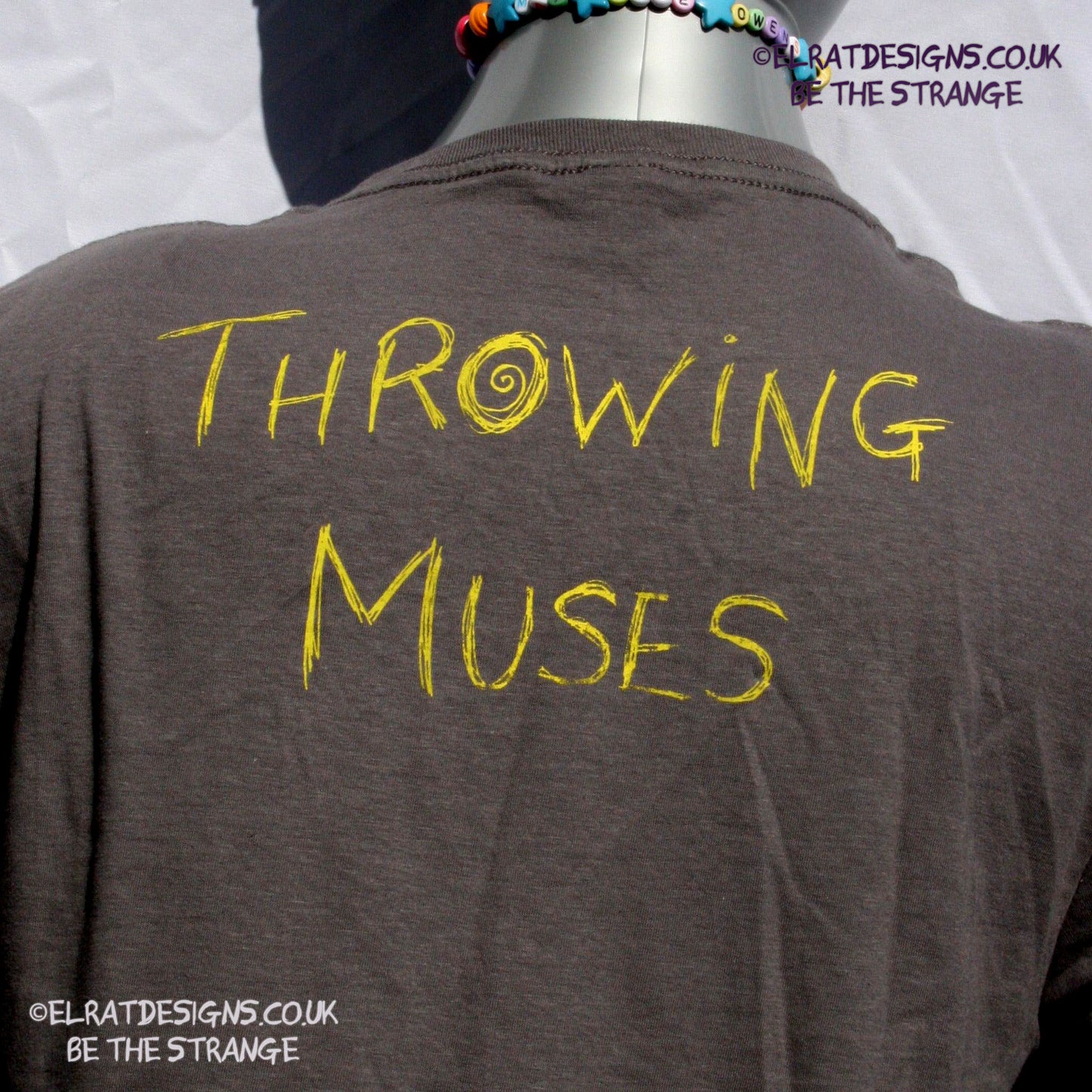 Throwing Muses, Slippershell, hand drawn by ElRat, hand printed by ElRat Designs - elratdesigns.co.uk