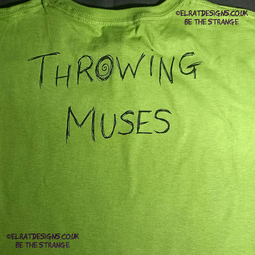 Throwing Muses, Slippershell, hand drawn by ElRat, hand printed by ElRat Designs - elratdesigns.co.uk