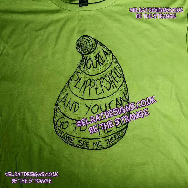 Throwing Muses, Slippershell, hand drawn by ElRat, hand printed by ElRat Designs - hero - elratdesigns.co.uk