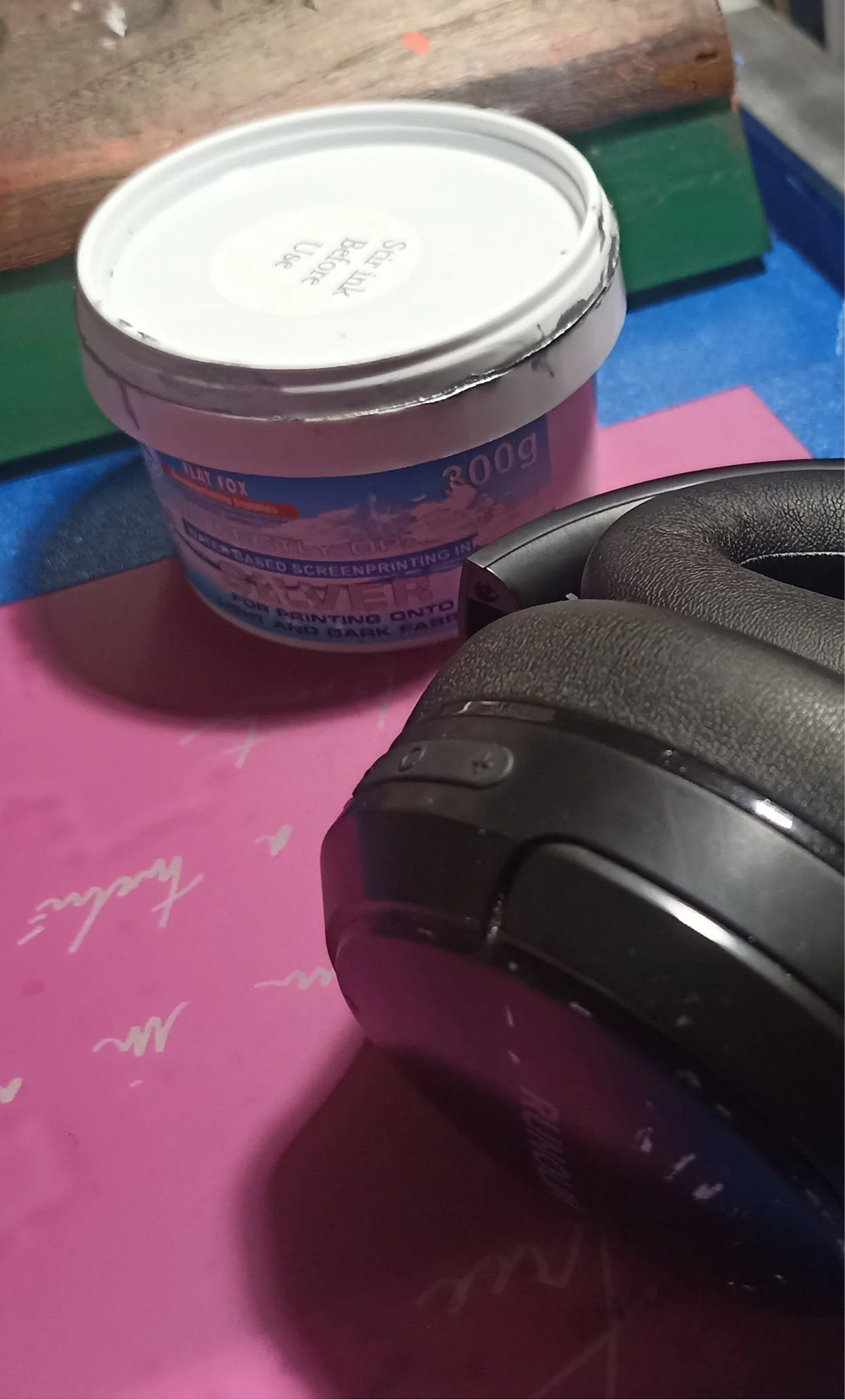 ink, screen and headphones, all the necessities' Handwritten by Kristin Hersh 2024, only from ElRat Designs