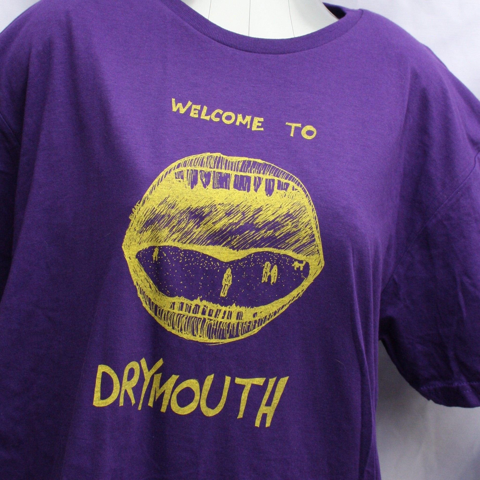 Welcome to Drymouth - Dry Mouth - Screen printed T - Shirt ElRat Designs original - ElRatDesigns - T Shirt