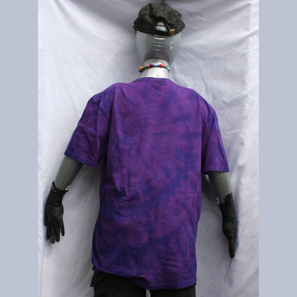 Your Ghost - Kristin Hersh T - Shirt - Large ONE OFF Purple/Blue Tie - Dye (#1) ***MISPRINT*** - ElRatDesigns - T Shirt