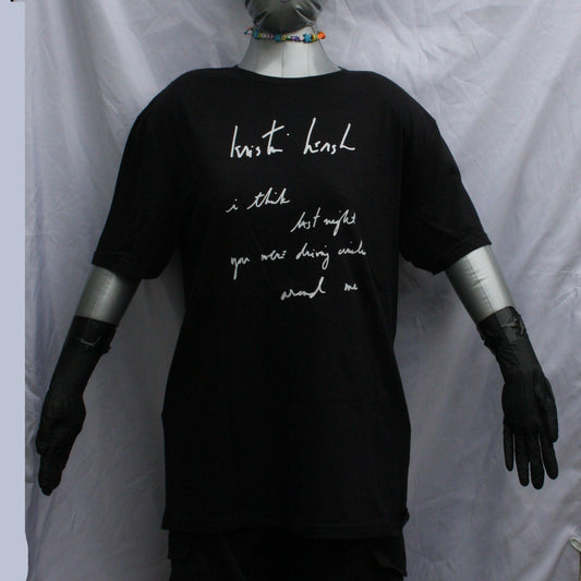 Your Ghost LYRIC TEE, handwritten by Kristin Hersh!! - ElRatDesigns - T Shirt